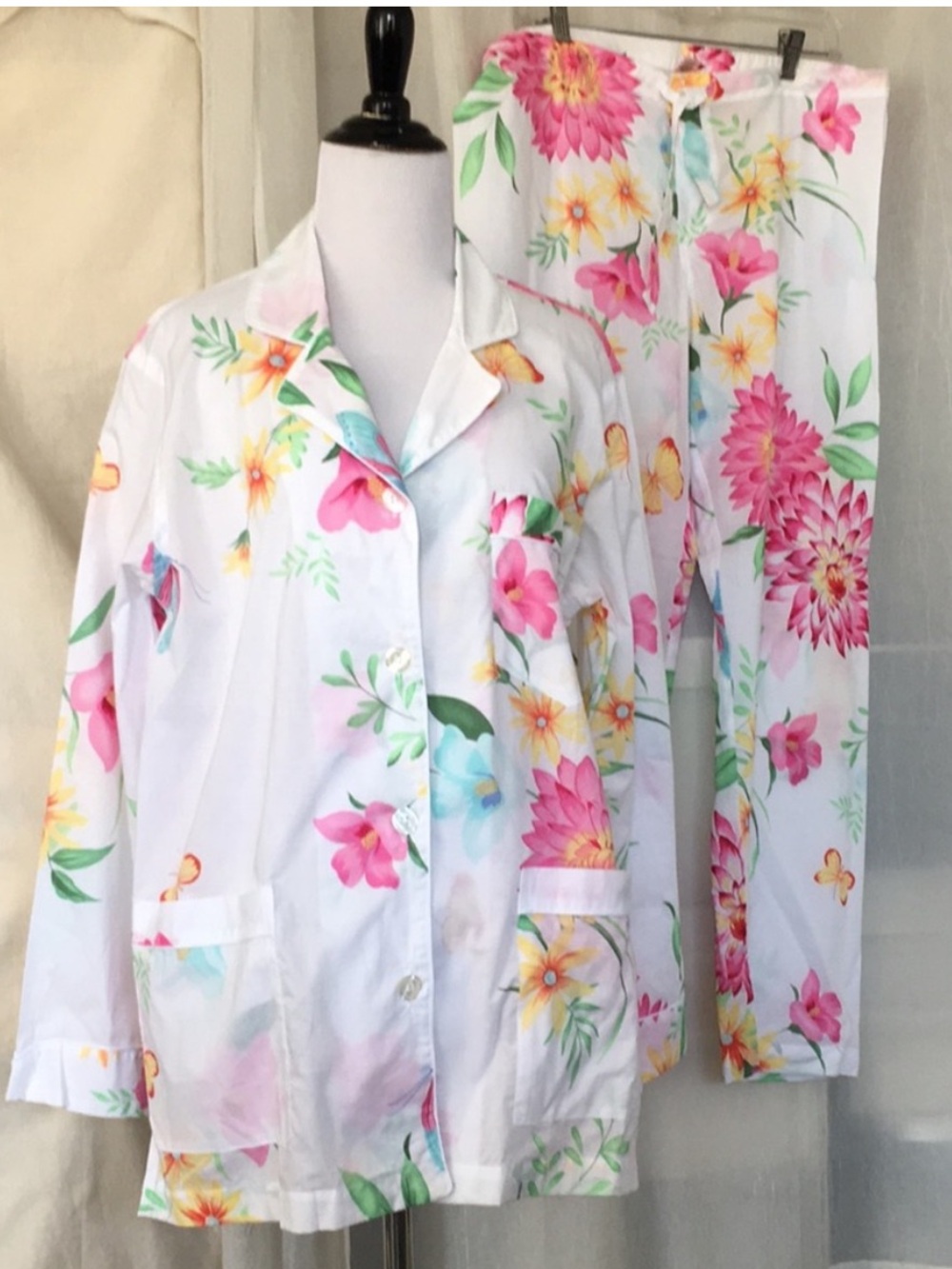 VS floral butterfly printed cotton pajama pjs XL Pajamas